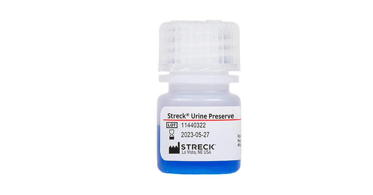 尿を活用したリキッドバイオプシーに「Streck Urine Preserve」